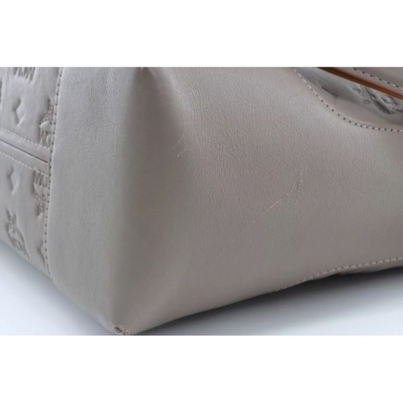 MCM Calfskin Leather Monogram Klara Hobo Medium size - Picture 13 of 13